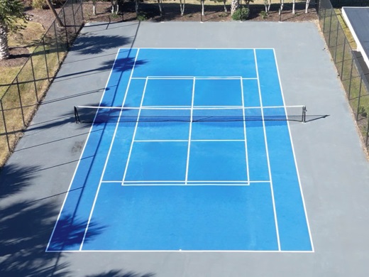 Arcadian One tennis court